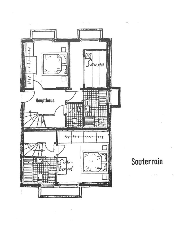 Grundriss  Souterrain